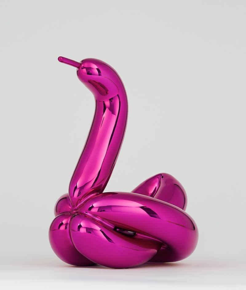 Jeff Koons - Balloon Swan  Magenta (136/999)