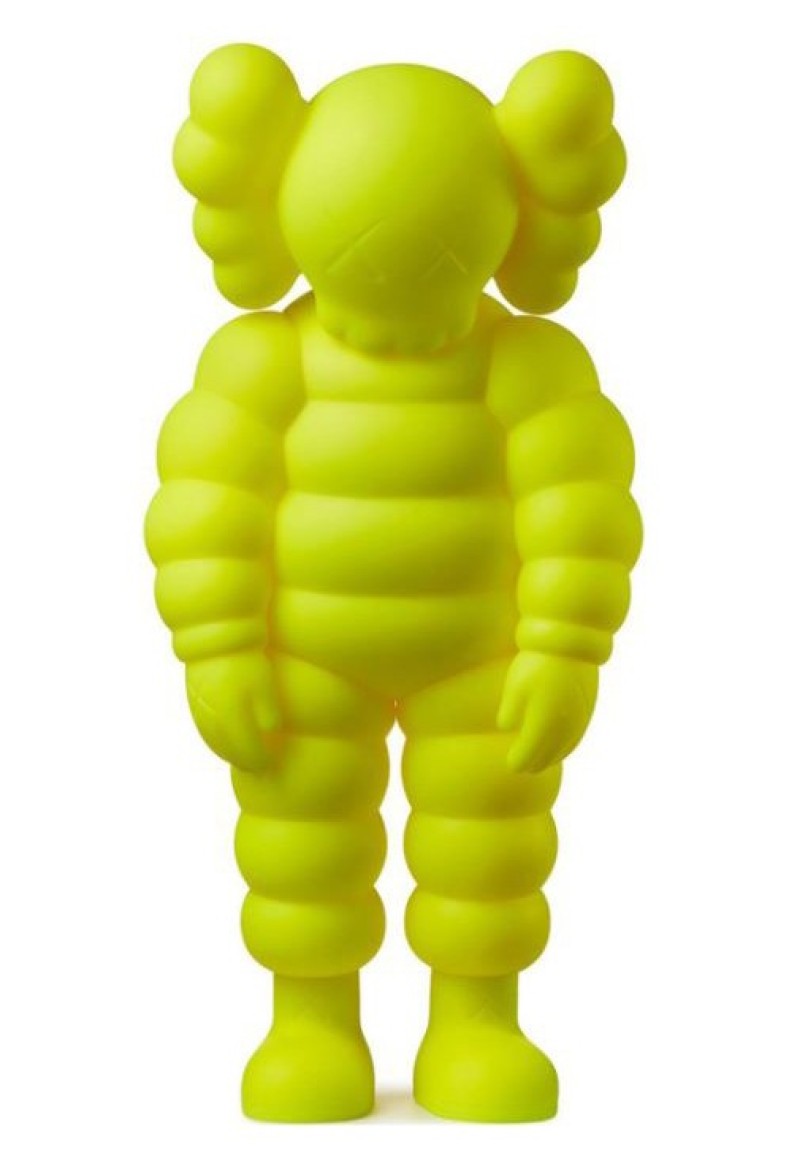 KAWS What Party Figure yellow-