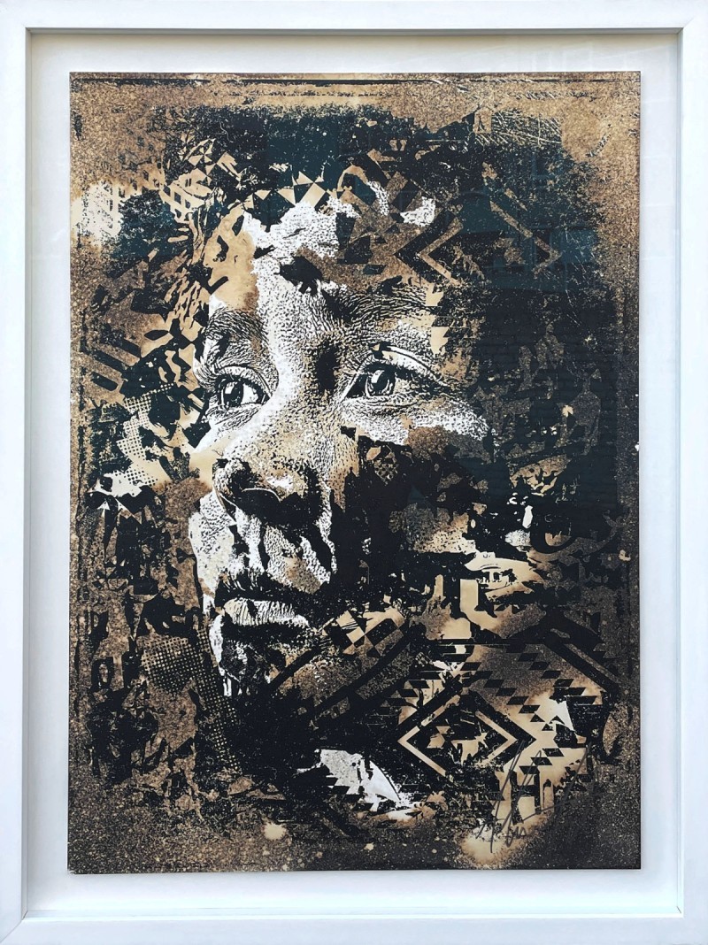 Vhils - Burst, 2021 (408/647)