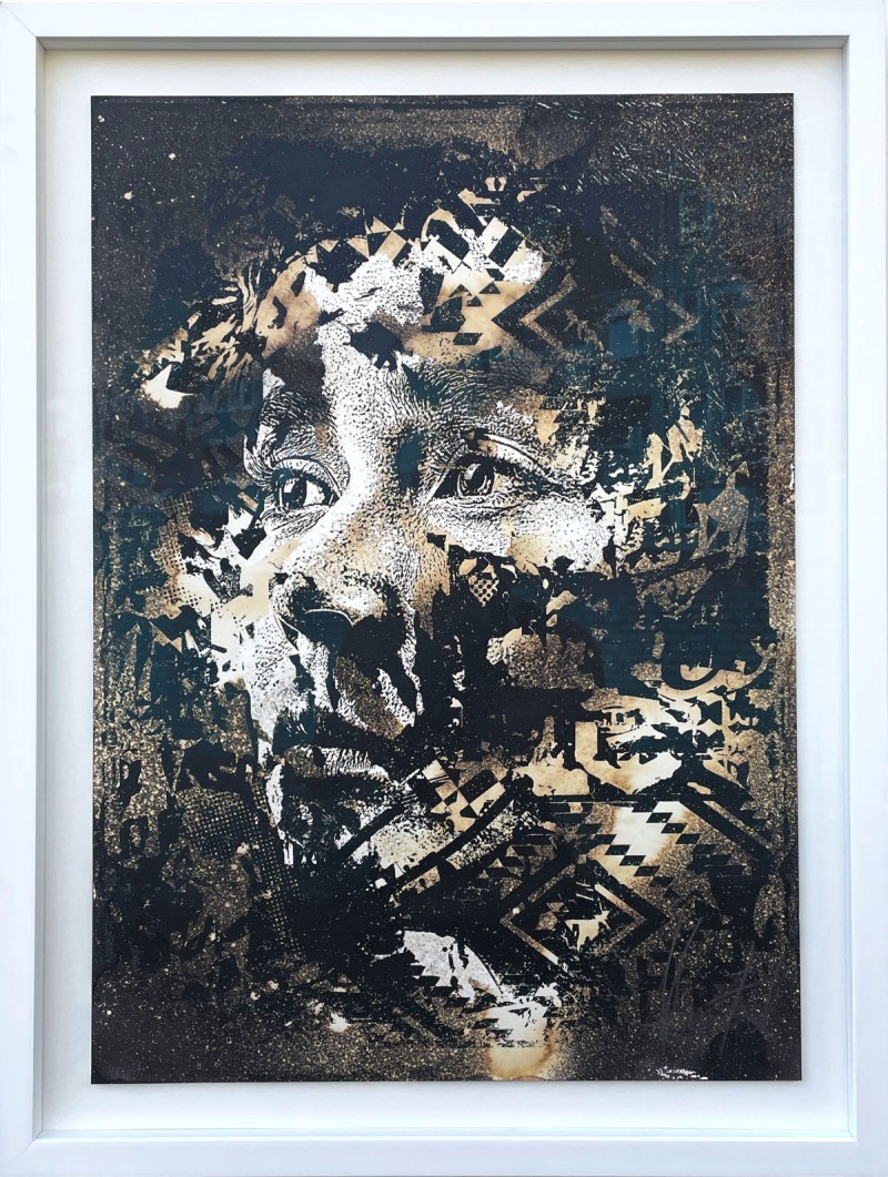 Vhils - Burst, 2021 (410/647)