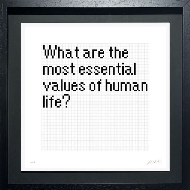 Ai Weiwei - 81 Questions - What are the most essential values of human life? (9/81)